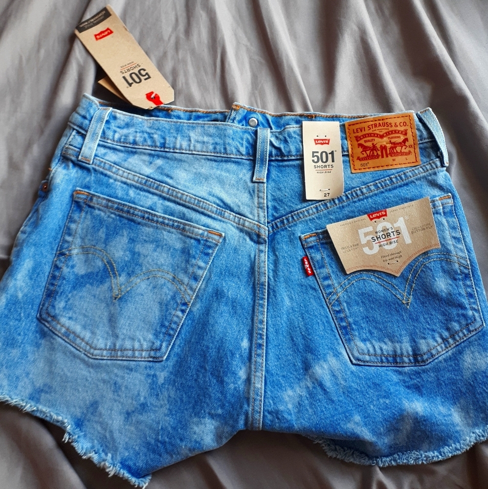 Levi Strauss Women's Brand New High Rise Shorts